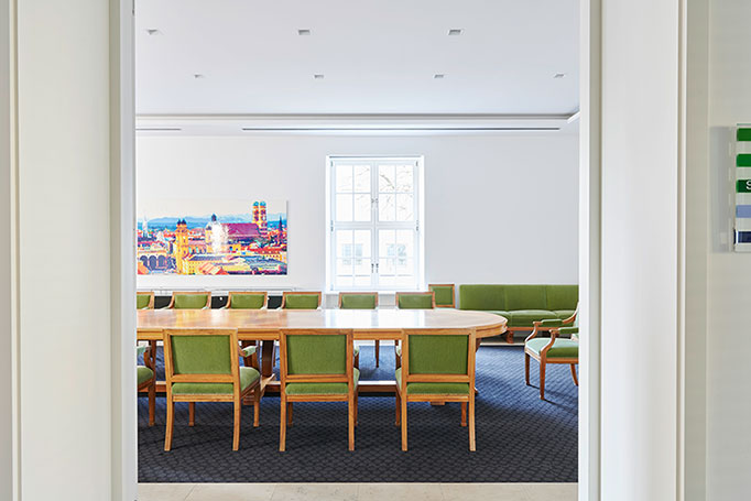 Innenaufnahme Architektur - Bayerische Börse, München