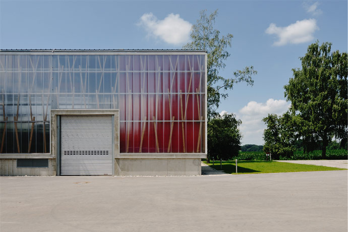 Heizzentrale Kloster St. Ottilien, Aussenansicht